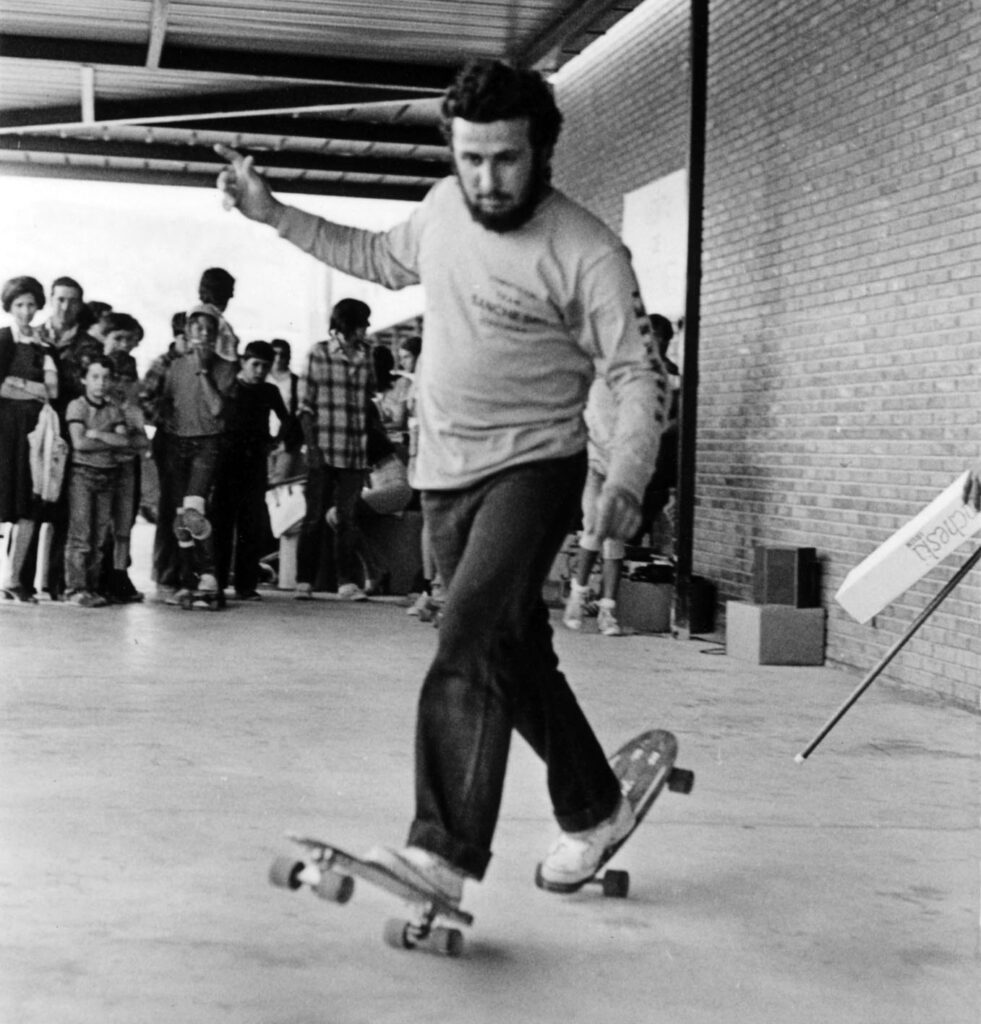 Testing the wheels, Oiarzun 1982